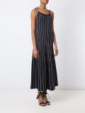 striped knit dress