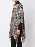 knitted poncho