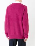 mohair crew neck jumper