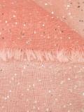 frayed trim scarf 