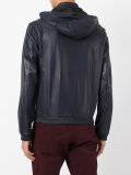 zip up hooded jacket 