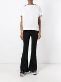 drawstring poplin top