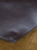 panelled shoulder bag 