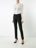 semi-sheer shirt