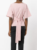 belted top