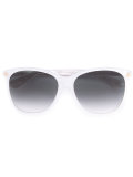 oversize gradient square sunglasses