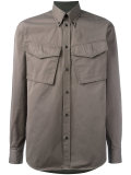 crinkled flap pocket jacket