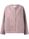 eyelet detail jacket