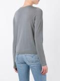 ruffled detail jumper 