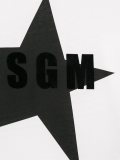 star and logo print T-shirt