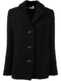 bouclé buttoned jacket