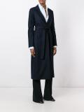 belted mid coat