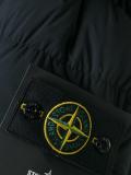 logo patch padded jacket