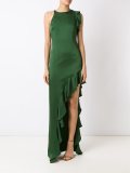 ruffled dress