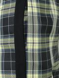 checked tailored trousers