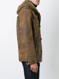 hooded short coat