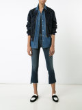 cropped flared jeans