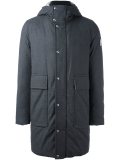 hooded padded coat