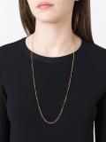 beaded link chain necklace