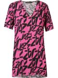 printed oversized blouse