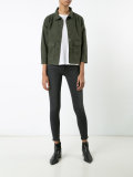 three-quarters sleeve jacket