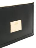 scarf detail clutch
