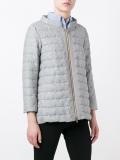padded zipped jacket