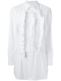 ruffled front shirt 