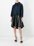 funnel neck cropped jacket