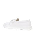 frayed slip-on sneakers 