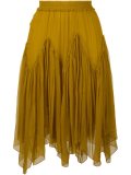 smocked skirt