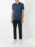 pinstripe straight trousers