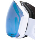 oversized iridescent sunglasses