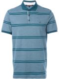 triple striped polo shirt