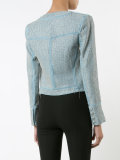 cropped embroidered jacket