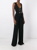 slit detail jumpsuit