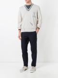 ankle zip trousers