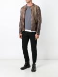 zipped jacket