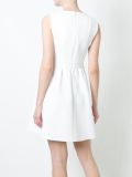 flared mini dress
