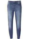 stonewashed skinny jeans