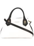 contrast detailing tote bag