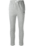 star print track pants