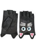 cat embroidered gloves