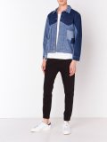 contrast panel denim jacket