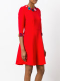 Cooper floral embroidered dress