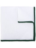 contrast trim pocket square 