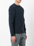 shoulder patch sweatshirt 
