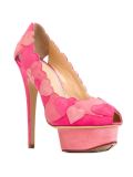 'Love Me' applique pumps