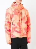 camouflage hooded padded jacket