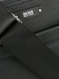 zipped messenger bag